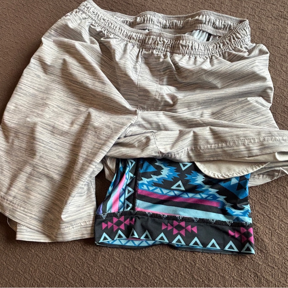 Chubbies Gray Shorts with  Lining
